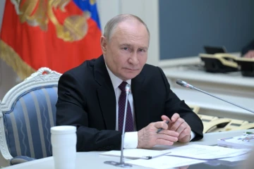 Le président russe Vladimir Poutine à Moscou, le 28 mai 2025