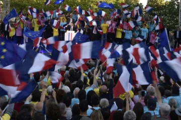 Meeting d'Emmanuel Macron, le 4 mai 2017 à Albi