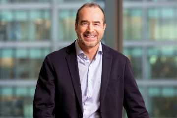 Une photo de Thierry Garnier, directeur général de Kingfisher, prise à Londres le 19 mars 2021 et fournie par le groupe