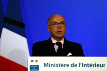Le ministre de l'Intérieur Bernard Cazeneuve lors d'une conférence de presse le 16 juillet 2016 à Paris
