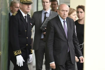 Le ministre français de l'Intérieur Gérard Collomb à Saint-Mandé, près de Paris, le 9 août 2017