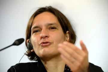 L'économiste franco-américaine Esther Duflo le 22 octobre 2015 à Oviedo en Espagne