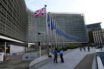 Le siège de la Commission européen, le 16 octobre 2017 à Bruxelles