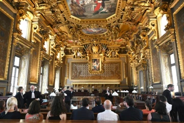 La Cour de cassation à Paris le 24 juin 2019 avant une audience d'appel sur le cas de Vincent Lambert 