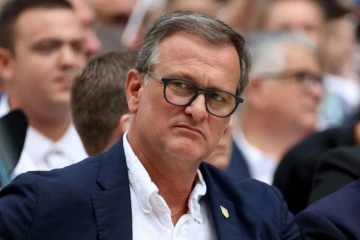 Louis Aliot, maire de Perpignan et vice-président du RN, lors des journées d'été du RN, le 16 septembre 2023 à Beaucaire, dans le Gard 