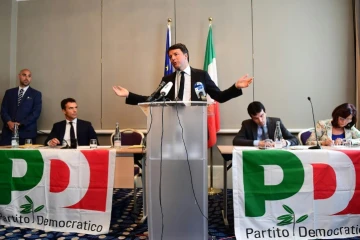 Matteo Renzi, le 28 avril 2017, à Bruxelles