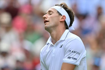 Casper Ruud battu par le modeste Britannique Liam Broady à Wimbledon, le 6 juillet 2023 