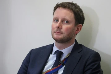 Le conseiller de l'Elysée Clément Beaune (affaires européennes), le 22 mars 2019 à Bruxelles