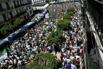 Des manifestants à Alger, le 12 juillet 2019