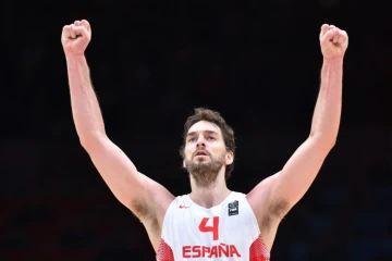 Pau Gasol grand artisan de la victoire de l'Espagne face à la France, en demi-finale de l'Euro, le 17 septembre 2015 à Villeneuve-d'Ascq