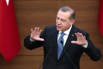 Le président turc Recep Tayyip Erdogan à Ankara, le 19 avril 2016