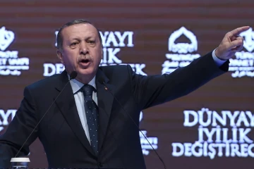 Le président turc Recep Tayyip Erdogan, le 12 mars 2017 à Istanbul