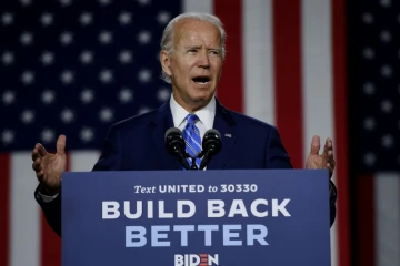 Joe Biden, le 13 juillet 2020 à Wilmington, dans le Delaware 