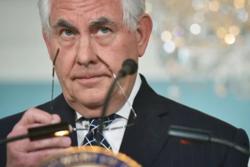 Le Secrétaire d'Etat Rex Tillerson, le 19 avril 2017 à Washington
