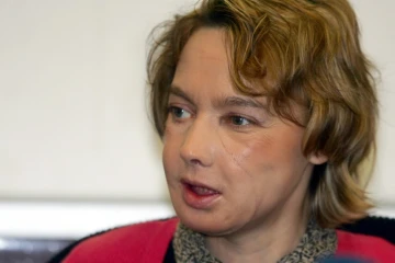 Isabelle Dinoire, la première femme au monde greffée du visage le 6 février 2006 à Amiens