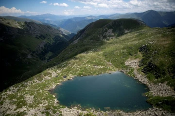Le lac Alate, le 23 juin 2022 à Aulus-les-Bains, en Ariège
