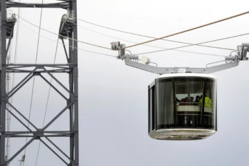 L'une des cabines du téléphérique de Brest a fait une chute de plusieurs mètres de haut lors d'une opération de manutention, sans faire de blessé