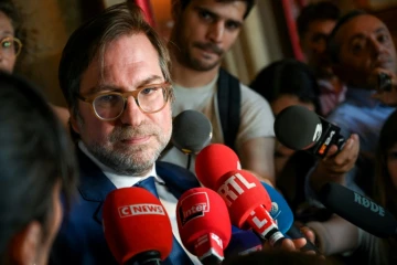 Patrice Spinosi, alors avocat de Rachel Lambert dans l'affaire Vincent Lambert, devant la cour de cassassion à Paris le 28 juin 2019