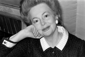Olivia de Havilland, le 8 avril 1970 à Paris