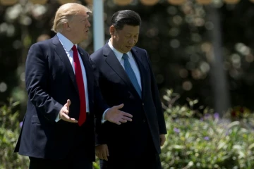 Donald Trump et Xi Jinping, le 7 avril 2017, en Floride