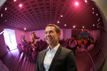 Jeff Koons, le 24 juin 2014 à New York