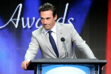 L'acteur Jon Hamm, personnage principal de la série Mad Men, le 8 août 2015 à Beverly Hills, en Californie