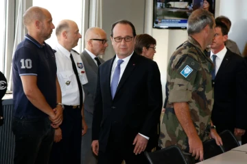 François Hollande le 15 juillet 2016 à Nice