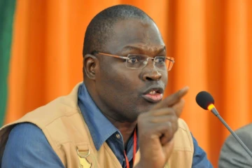 Le maire de Dakar, Khalifa Ababacar Sall, le 13 mars 2011 à Niamey