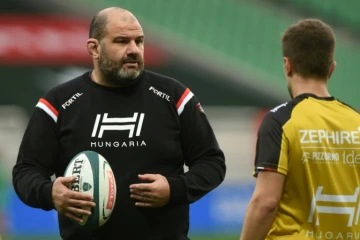 L'entraîneur de Toulon, Patrice Collazo, avant le match de Top 14, le 20 février 2021 au stade du Hameau à Pau 