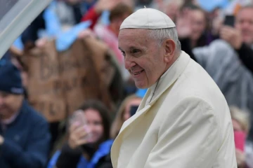 Le pape François en visite à Knock en Irlande, le 26 août 2018