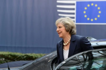 La Première ministre britannique Theresa May le 20 octobre 2016 à Bruxelles