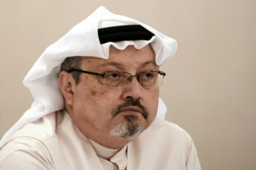 Le journaliste saoudien Jamal Khashoggi lors d'une conférence de presse à Manama, le 15 décembre 2014