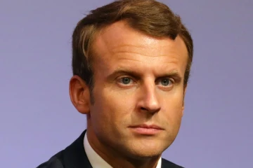 Le président Emmanuel Macron, le 4 octobre 2017 à Égletons en Corrèze