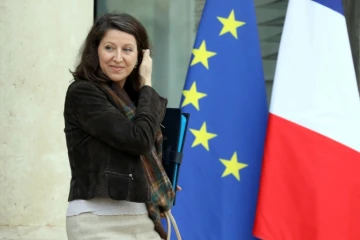 La ministre de la Santé Agnès Buzyn quitte l'Elysée, le 24 janvier 2018