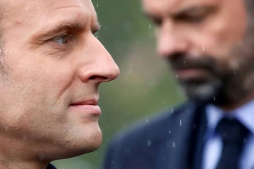 Emmanuel Macron et Edouard Philippe le 8 mai 2019 à Paris