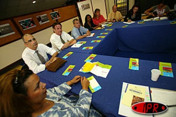 Lors de la conférence de presse de ce mercredi 5 novembre 2003