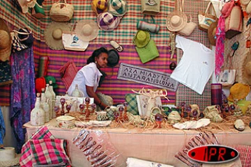 Lors de la précédente édition de la foire des Mascareignes à la halle des manifestations du Port