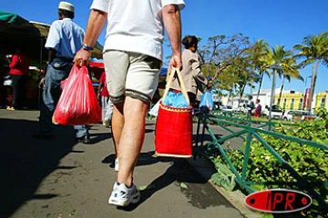 Image de sac au marché forain