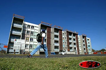 Logements sociaux de la SIDR à Saint-Pierre