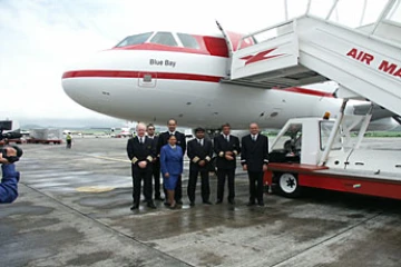 Le nouvel A319 d'Air Mauritus