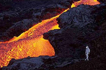 Du volcan à la photo