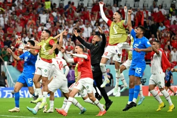 Mondial: le Maroc punit la Belgique et entrevoit la qualification