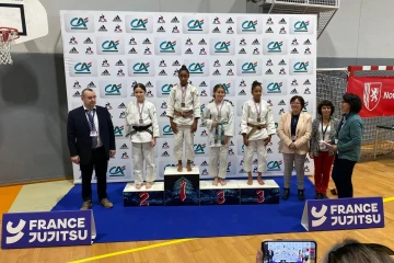 Jujitsu : la Saint-Pauloise Célia Cendier décroche l'or au championnat de France