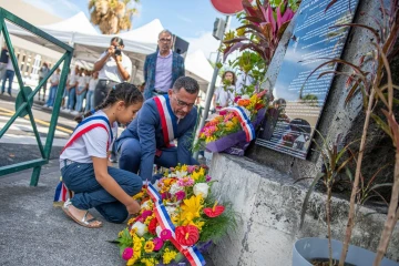Hommage à Léon de Lépervanche et commémoration des 80 ans de la libération de La Réunion