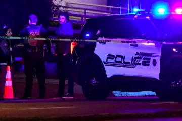 Des policiers en patrouille à Monterey Park en Californie, Policier USA AFP