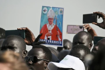 Le pape à la rencontre des déplacés du Soudan du Sud 