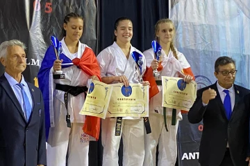 karaté - kyokushin Morgane Pistarino, vice-championne d'Europe de karaté