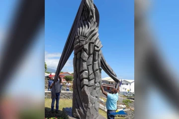 Scupture David Imaho Sainte-Rose
