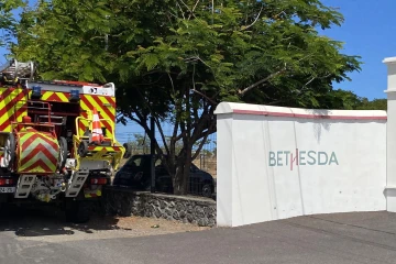 Incendie dans une clinique à Saint-Pierre