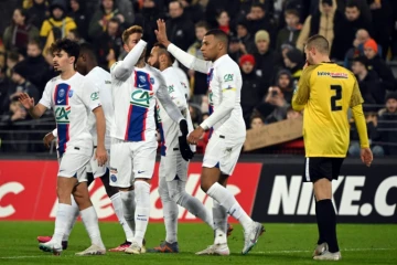 Coupe de France: Mbappé, cinq à Cassel pour envoyer le PSG défier l'OM